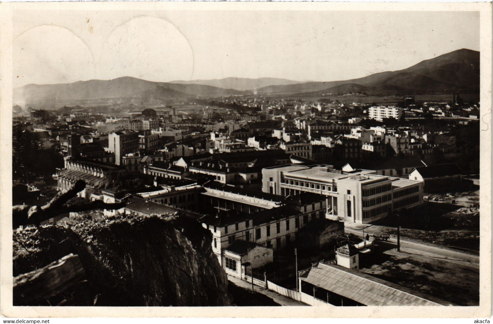 CPA AK BONE Nouvelle Poste - Vue Generale ALGERIA (1389274) - Annaba (Bône)