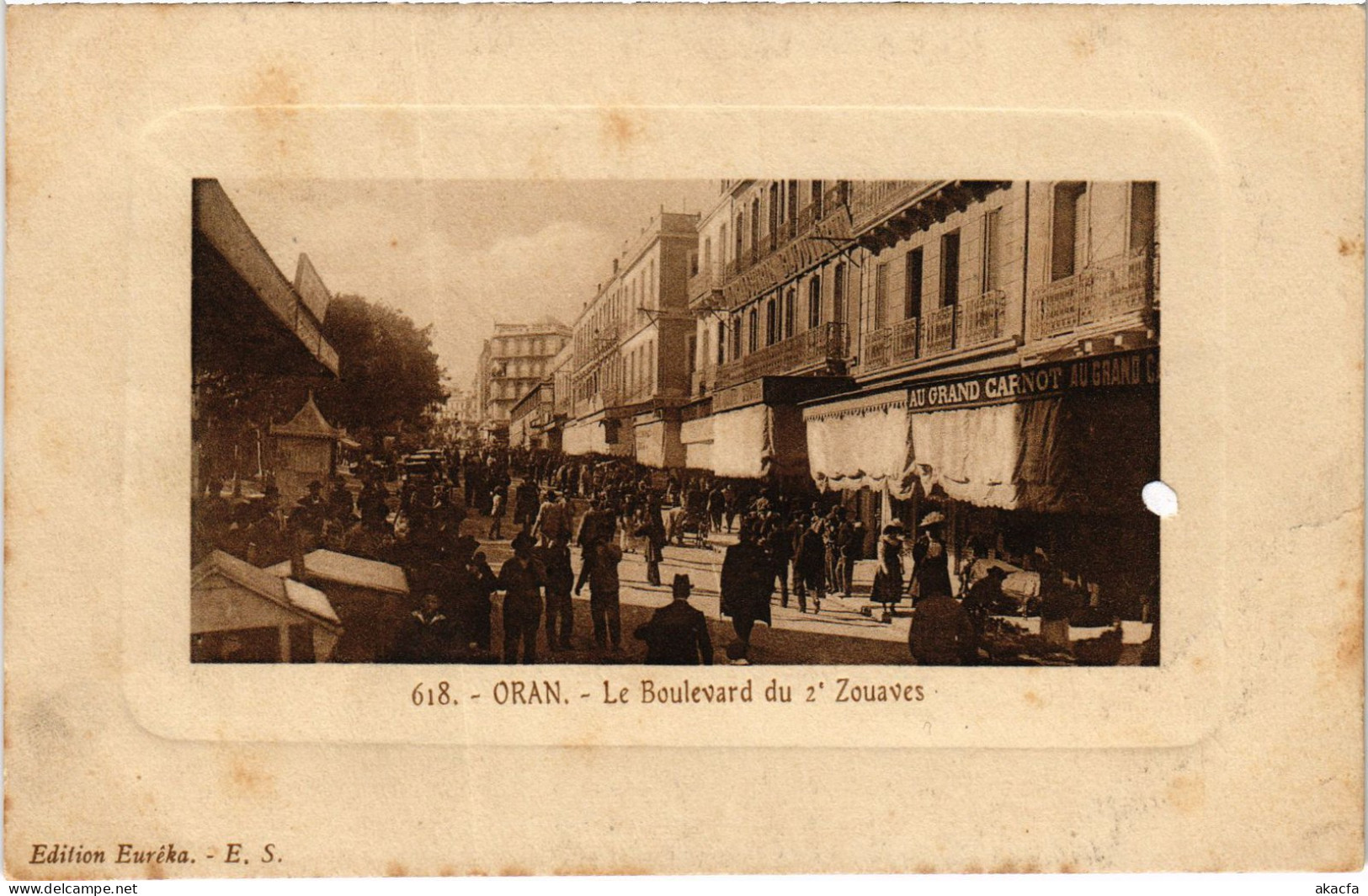 CPA AK ORAN Boulevard Du 2. Zouaves ALGERIA (1389146) - Oran