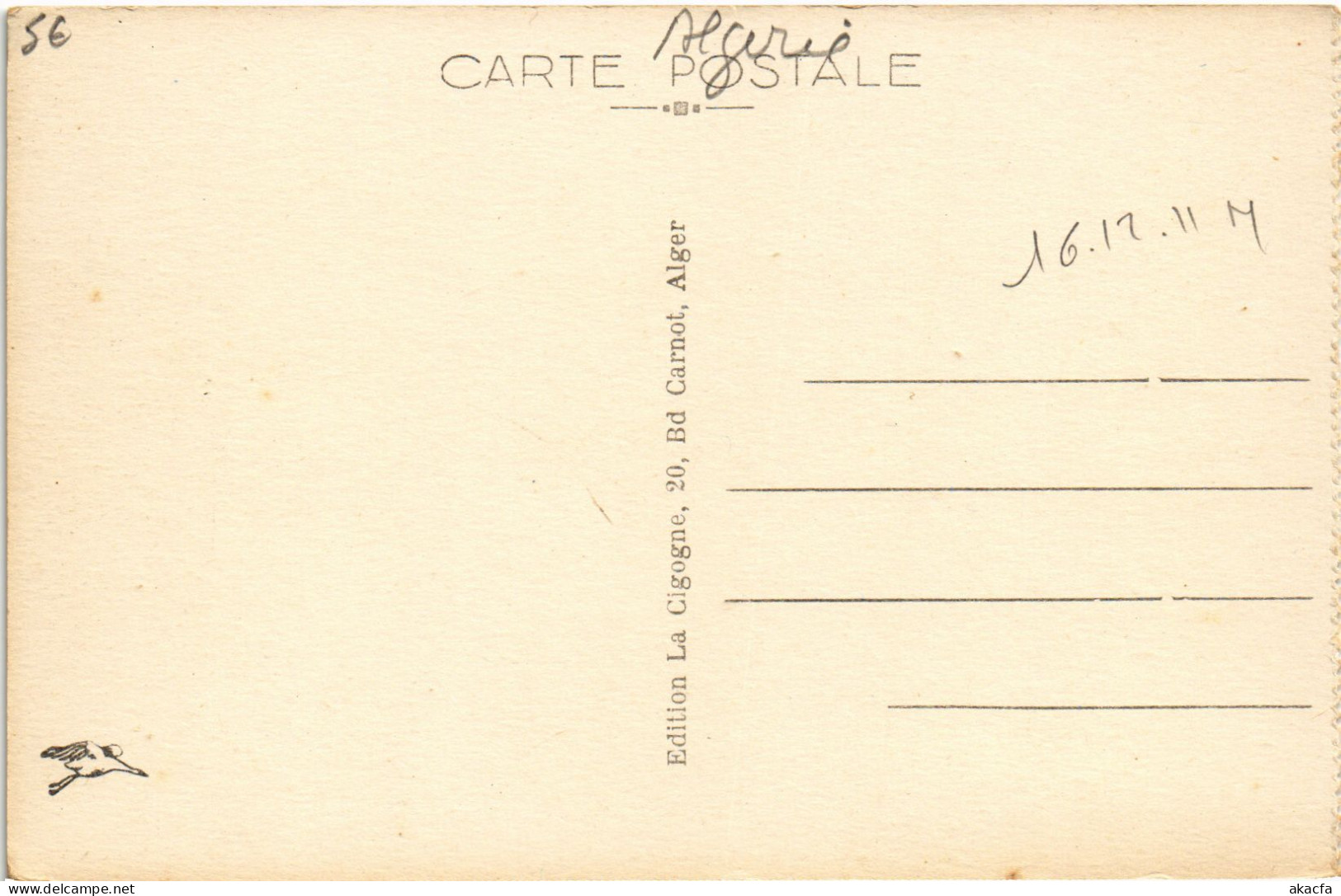 CPA AK ALGER Gares Maritimes - Batiments ALGERIA (1389142) - Algeri