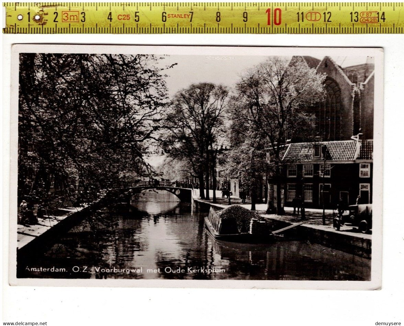 68010 - AMSTERDAM O.Z. VOORBRUGWAL MET OUDE KERKSPLEIN - Amsterdam