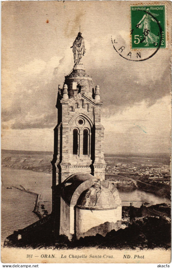CPA AK ORAN Chapelle Santa-Cruz ALGERIA (1389040) - Oran