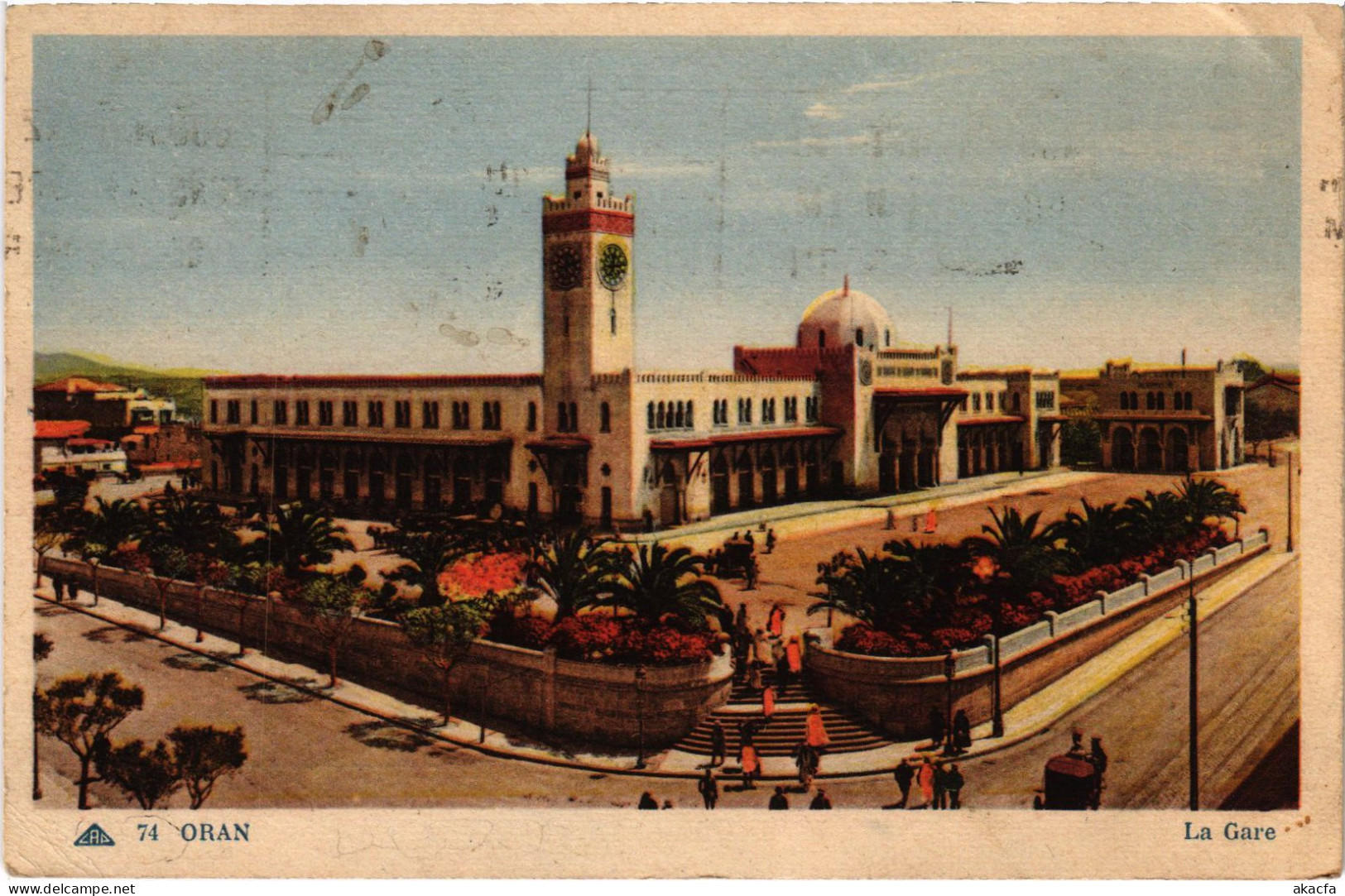 CPA AK ORAN La Gare ALGERIA (1389006) - Oran