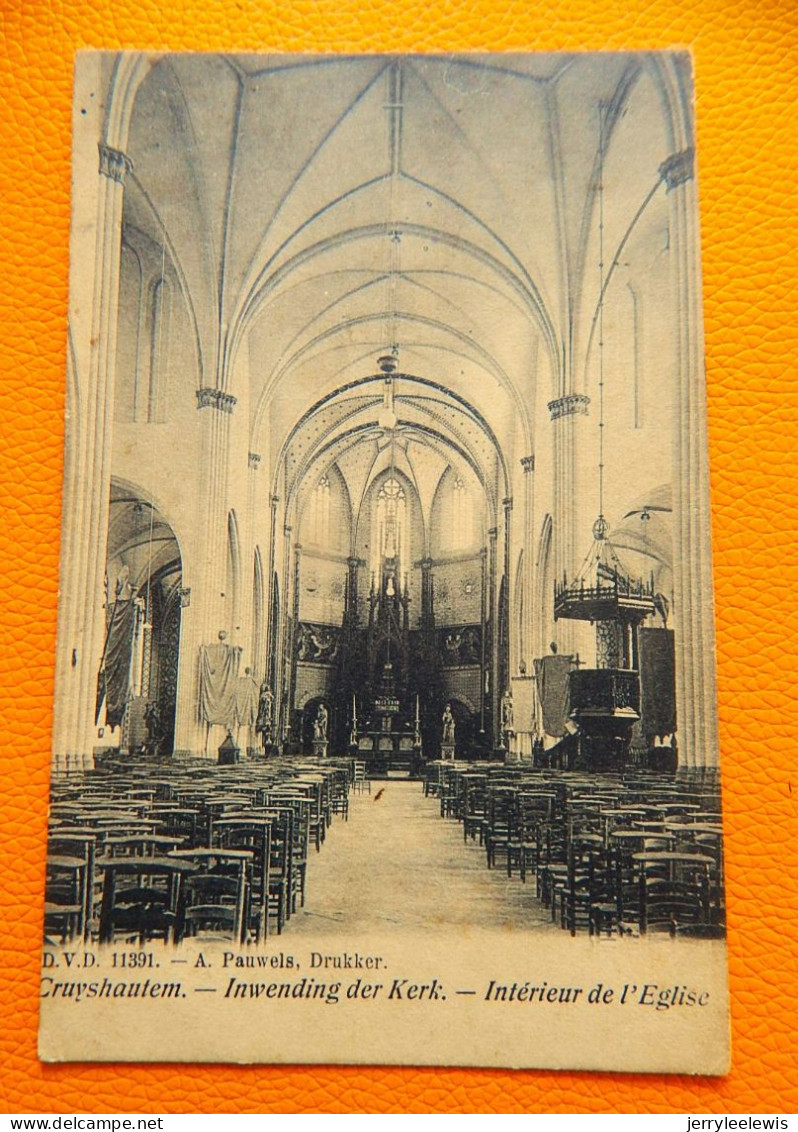 KRUISHOUTEM  -  Inwending Der Kerk  - Intérieur De L'Eglise - Kruishoutem