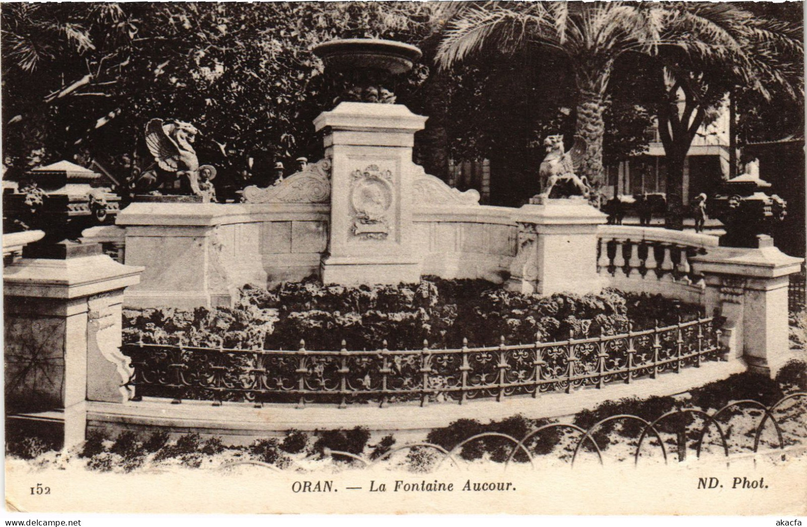 CPA AK ORAN La Fontaine Aucour ALGERIA (1389879) - Oran