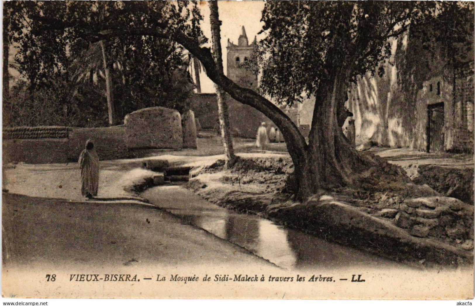CPA AK BISKRA Mosquee De Sidi-Maleck ALGERIA (1389676) - Biskra