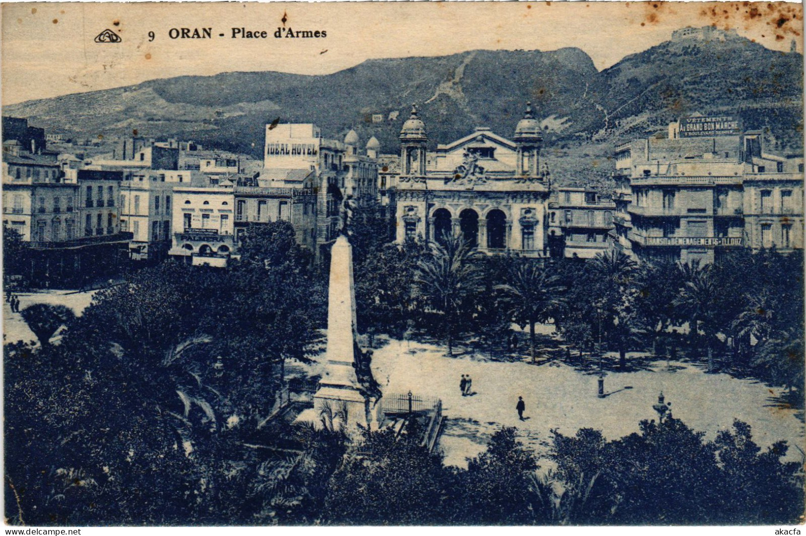 CPA AK ORAN Place D'Armes ALGERIA (1389671) - Oran