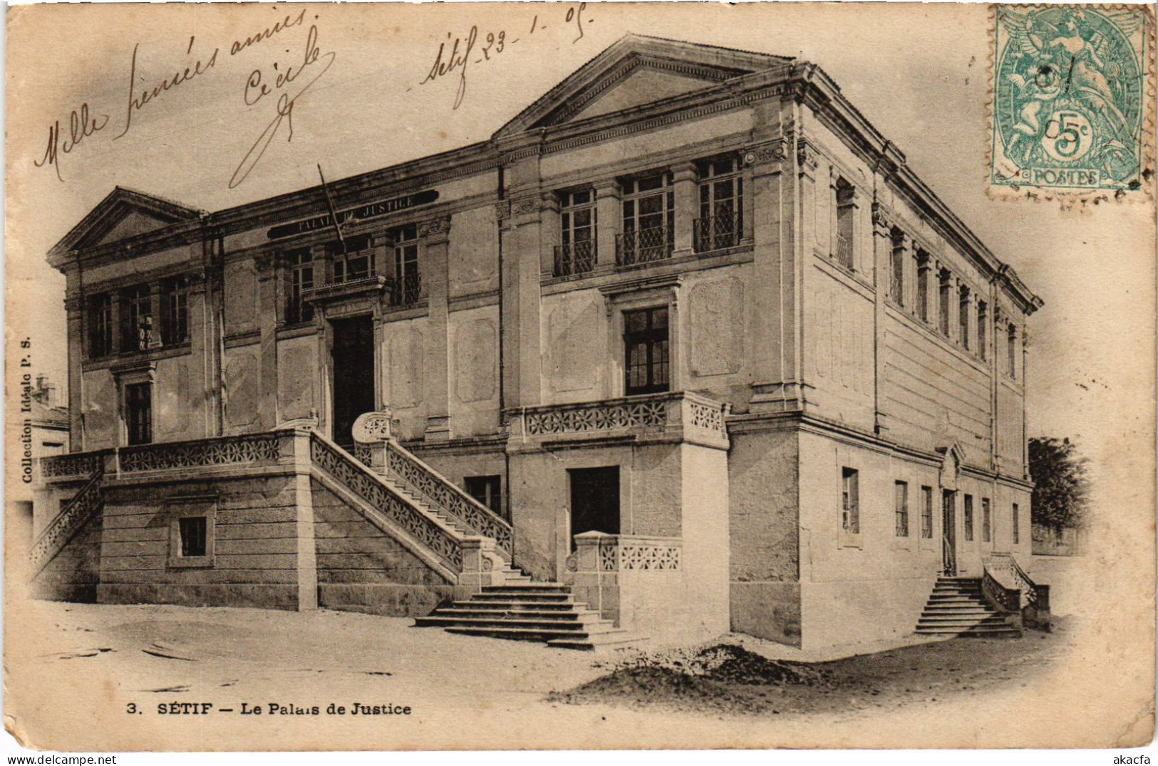 CPA AK SETIF Palais De Justice ALGERIA (1389645) - Sétif