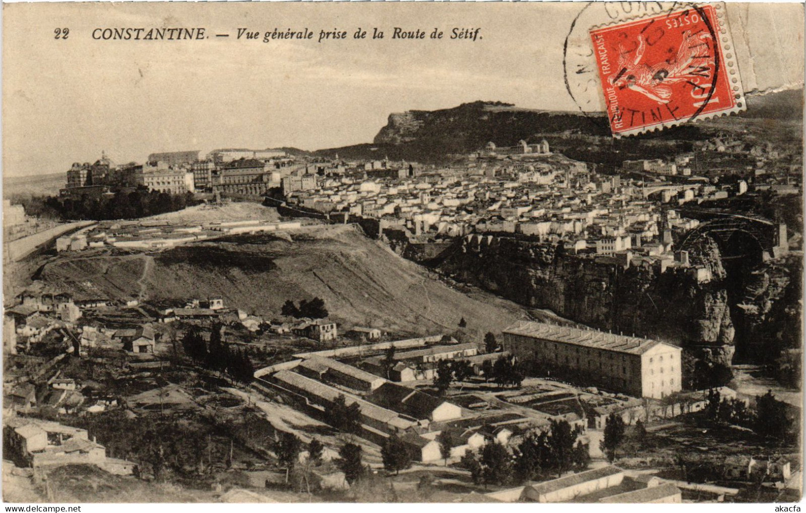 CPA AK CONSTANTINE Vue Generale ALGERIA (1389596) - Constantine