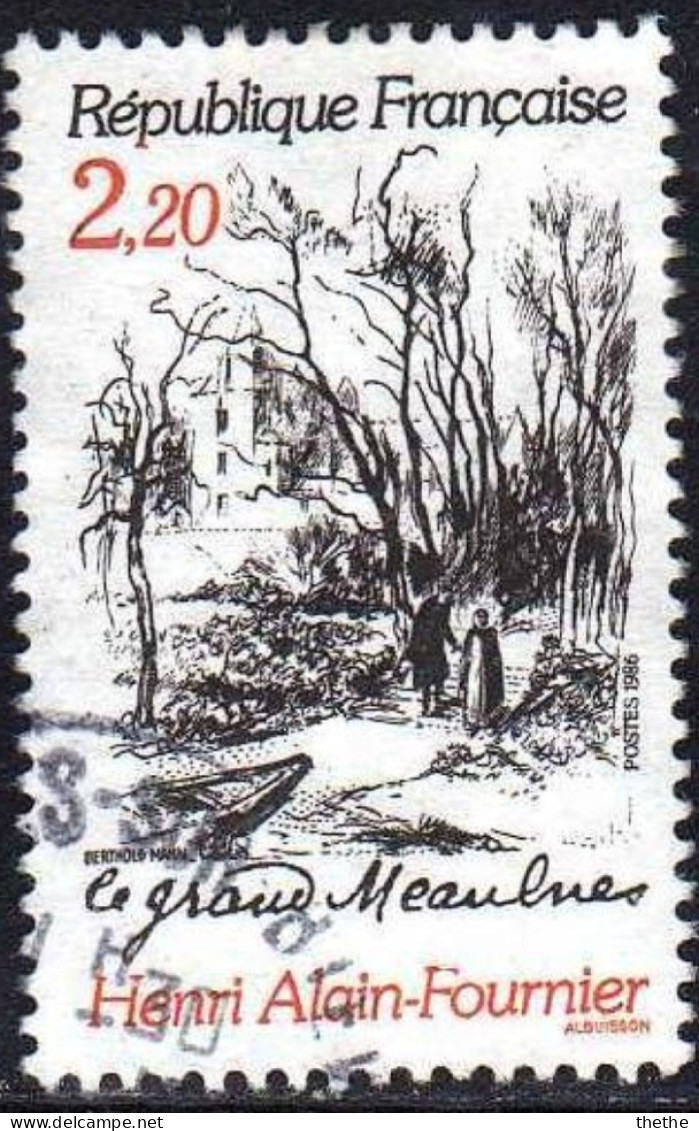 FRANCE - Henri Alain-Fournier (1886-1914) "Le Grand Meaulnes" - Used Stamps