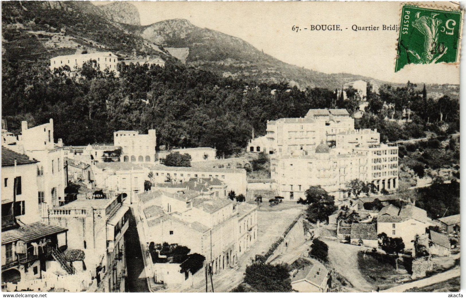 CPA AK BOUGIE Town Scene ALGERIA (1389578) - Bejaia (Bougie)