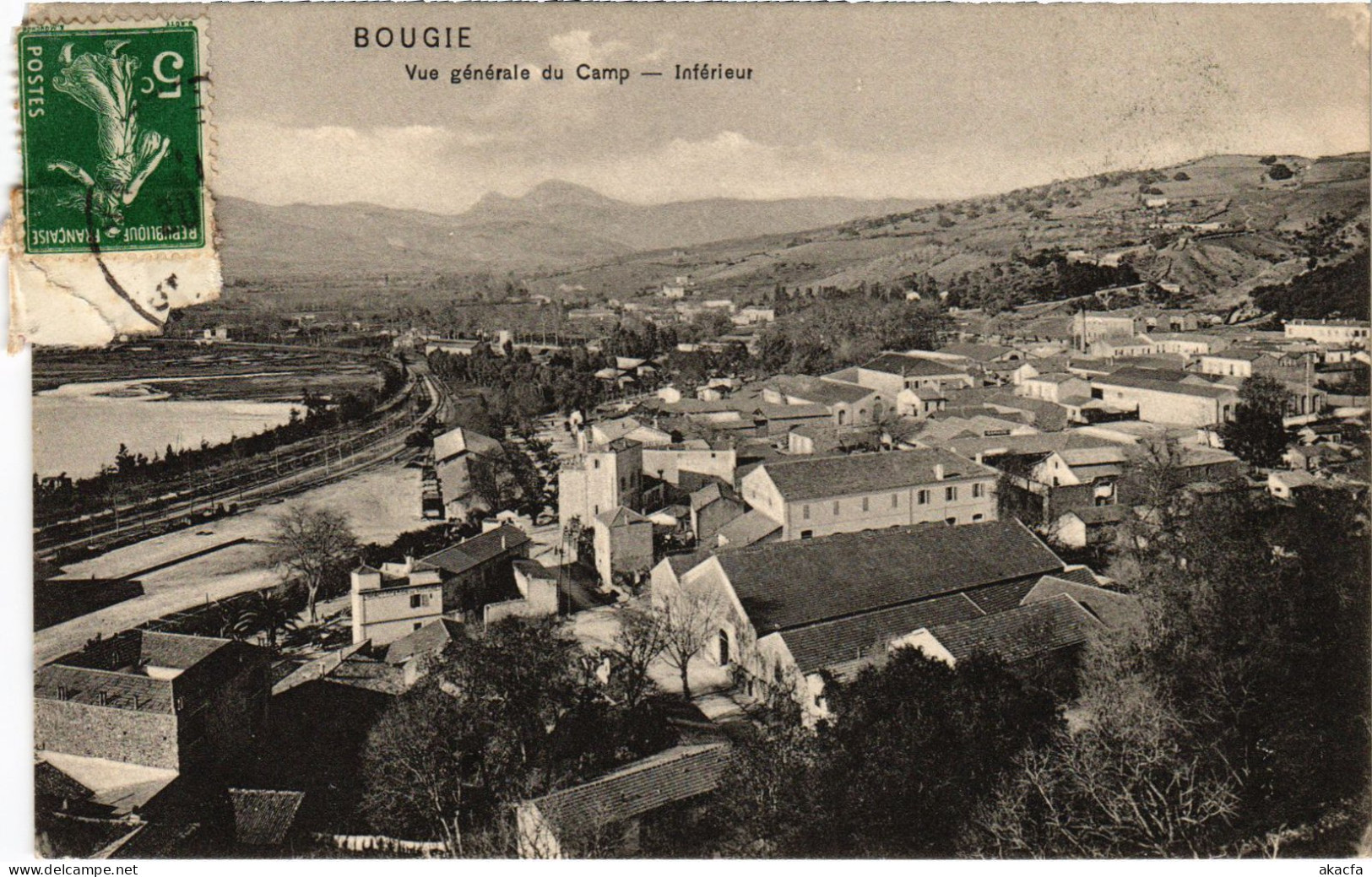 CPA AK BOUGIE Camp - Interieur - Vue Generale ALGERIA (1389575) - Bejaia (Bougie)