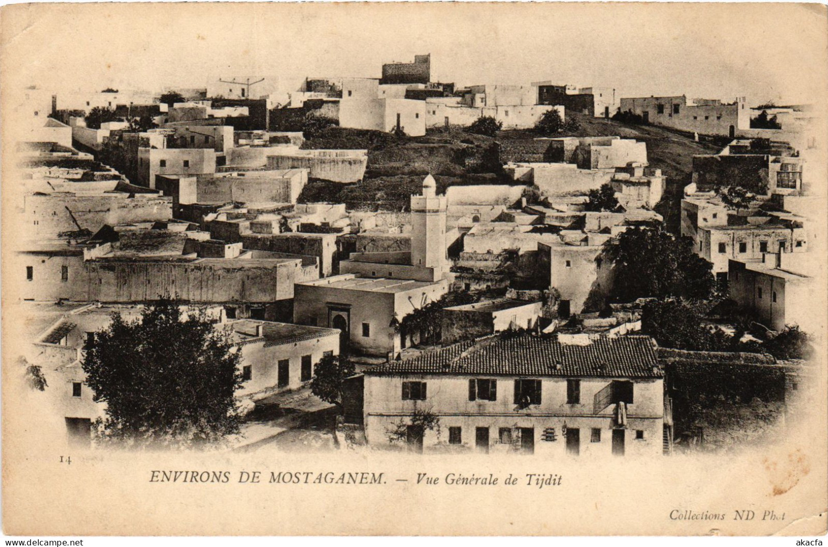 CPA AK MOSTAGANEM TIGDITT - TIJDIT - TIJDIDT - Vue Generale ALGERIA (1389560) - Mostaganem