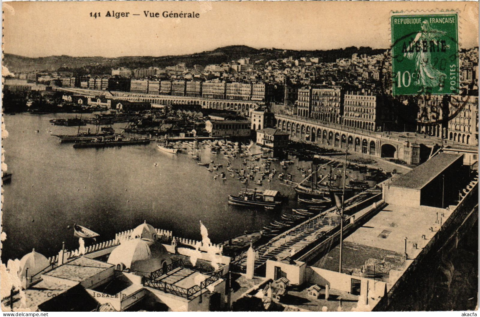 CPA AK ALGER Vue Generale ALGERIA (1389557) - Alger