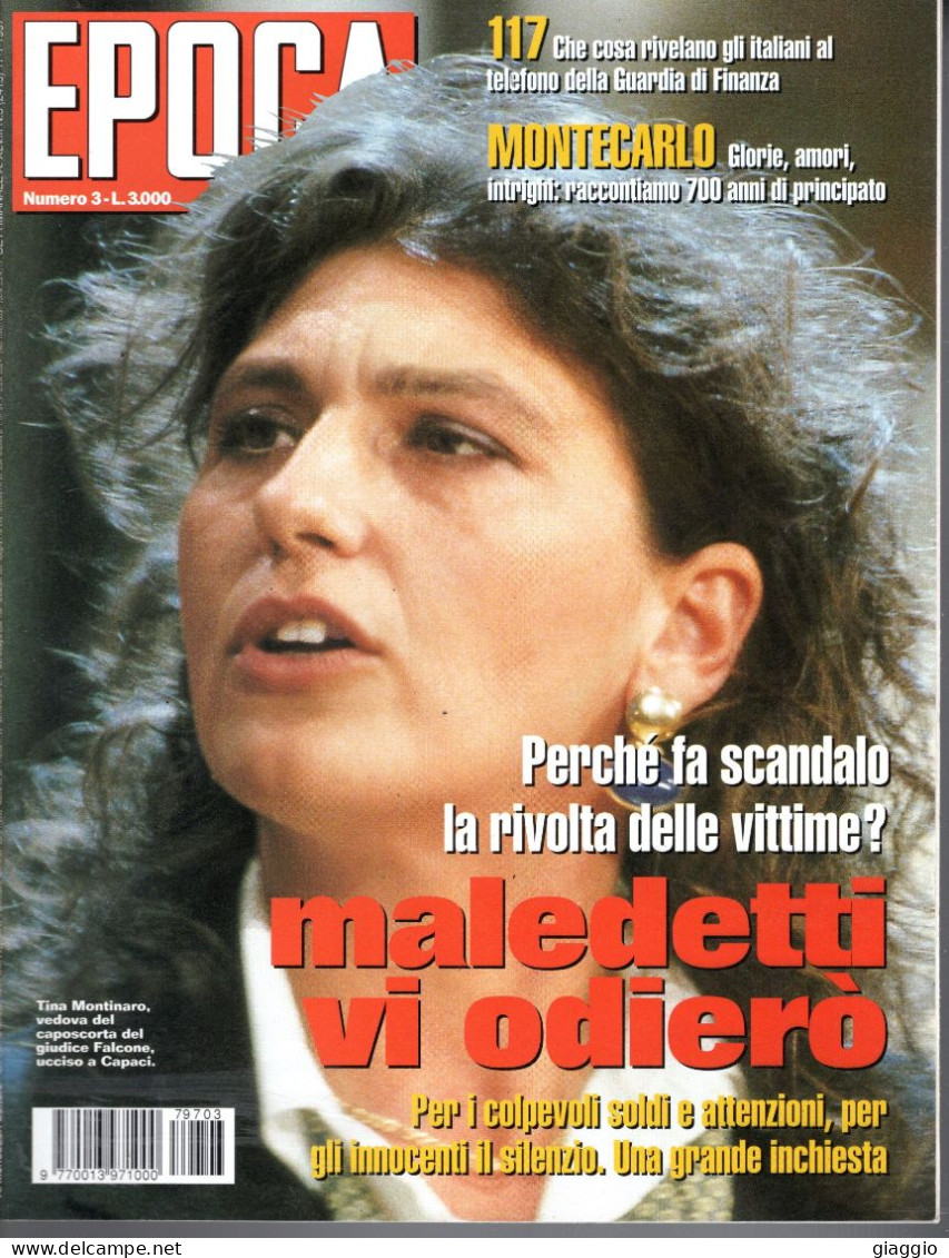 °°° RIVISTA EPOCA N° 2415 DEL 17 GENNAIO 1997 °°° - Sonstige & Ohne Zuordnung