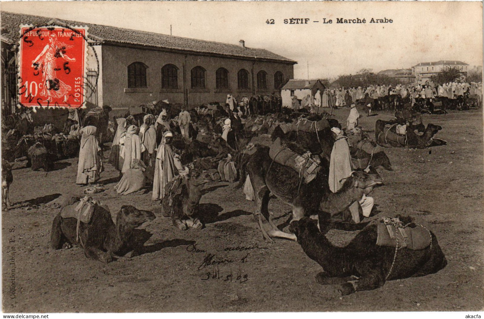 CPA AK SETIF Marche Arabe ALGERIA (1389489) - Sétif