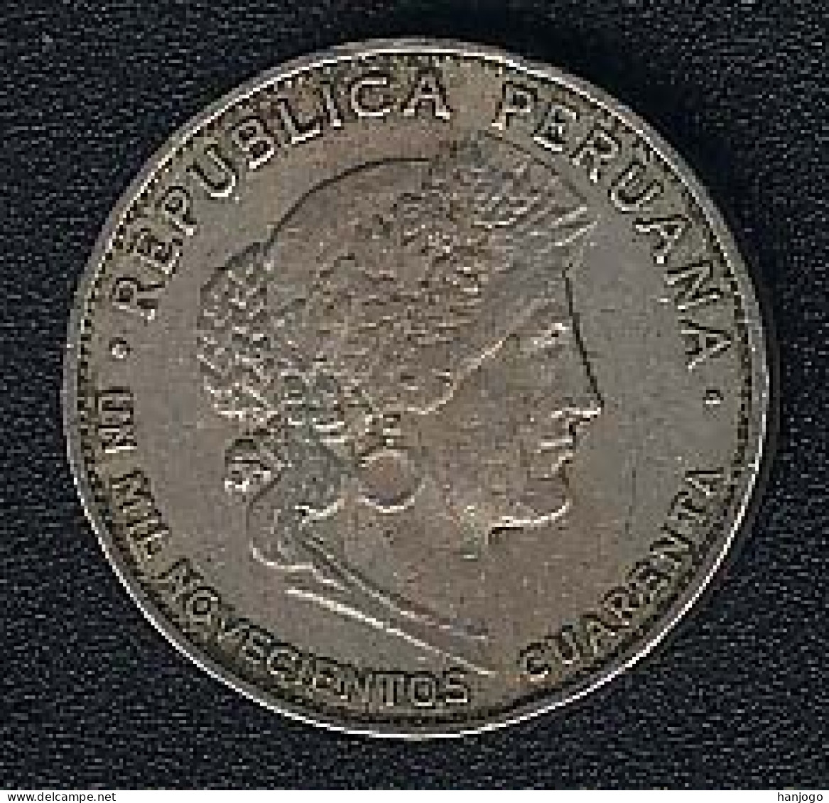 Peru, 5 Centavos 1940, CuNi - Peru