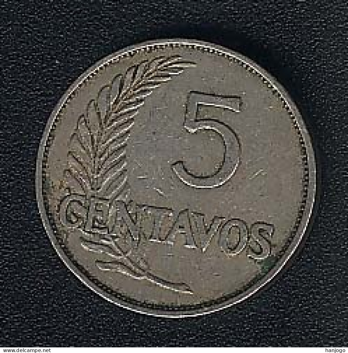 Peru, 5 Centavos 1940, CuNi - Perú