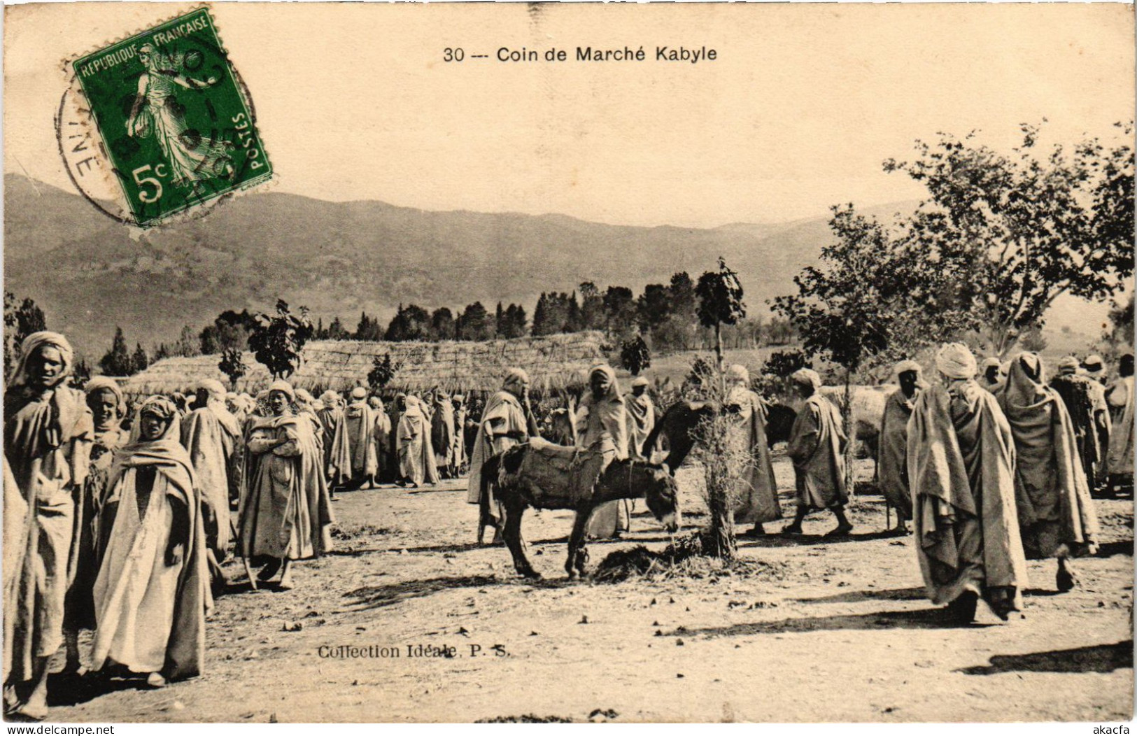 CPA AK Coin De Marche Kabyle ALGERIA (1389462) - Autres & Non Classés
