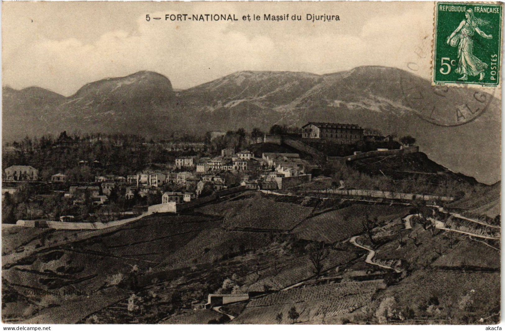 CPA AK FORT-NATIONAL Et Le Massif Du Djurjura ALGERIA (1389458) - Sonstige & Ohne Zuordnung