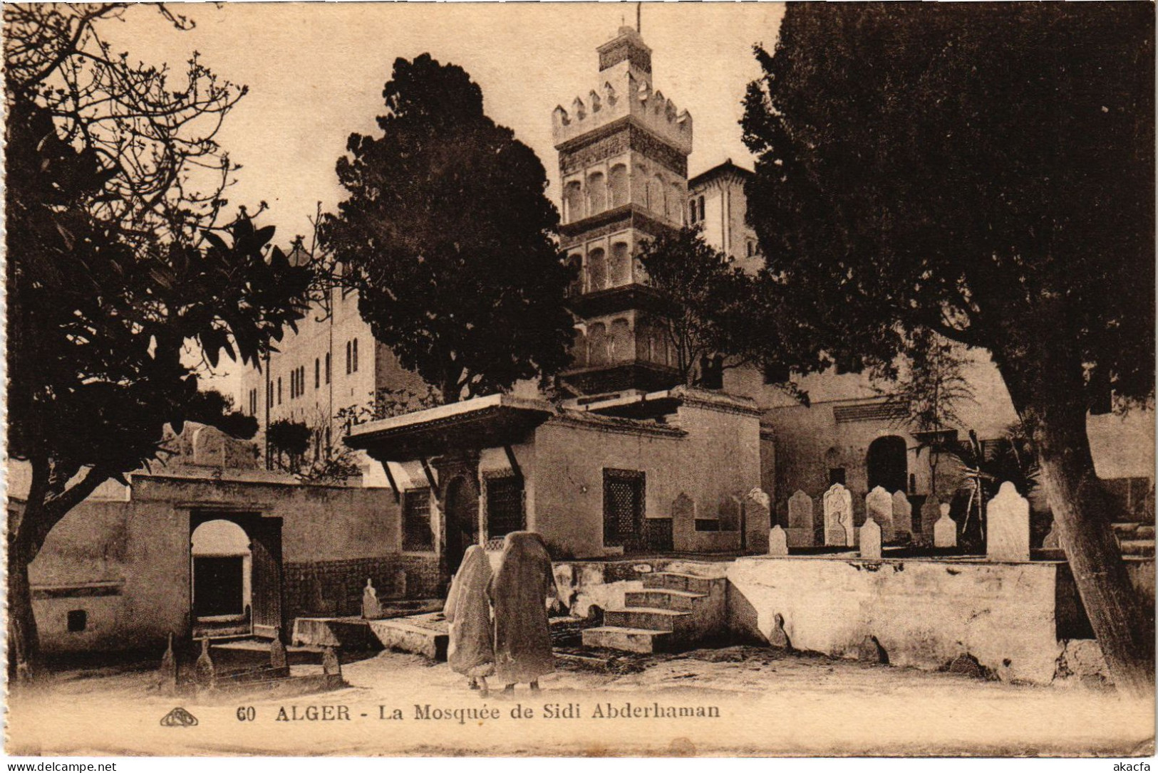 CPA AK ALGER Mosquee De Sidi Abderhaman ALGERIA (1389453) - Alger