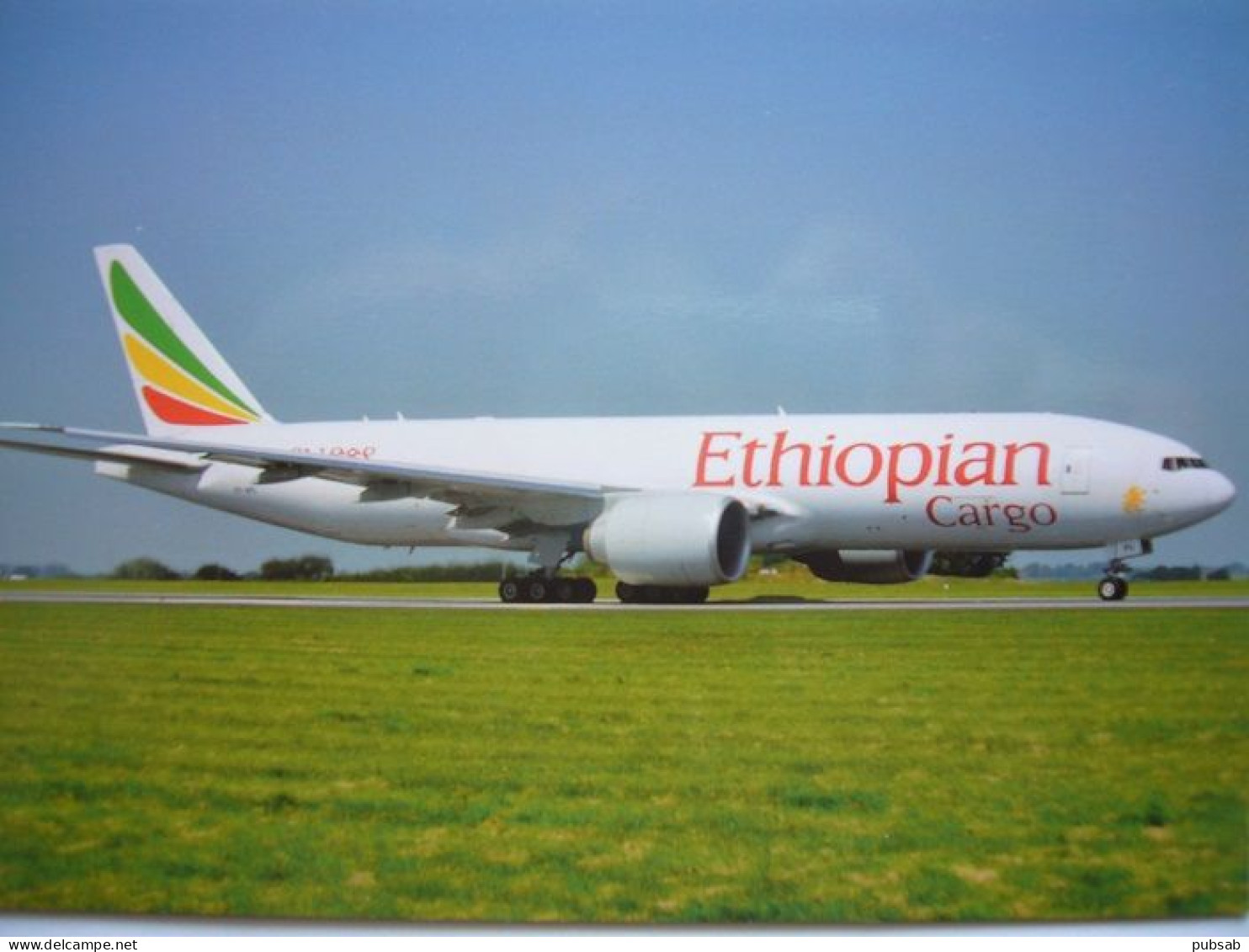 Avion / Airplane / ETHIOPIAN CARGO / Boeing B 777-F6N / Registered As ET-APU - 1946-....: Era Moderna