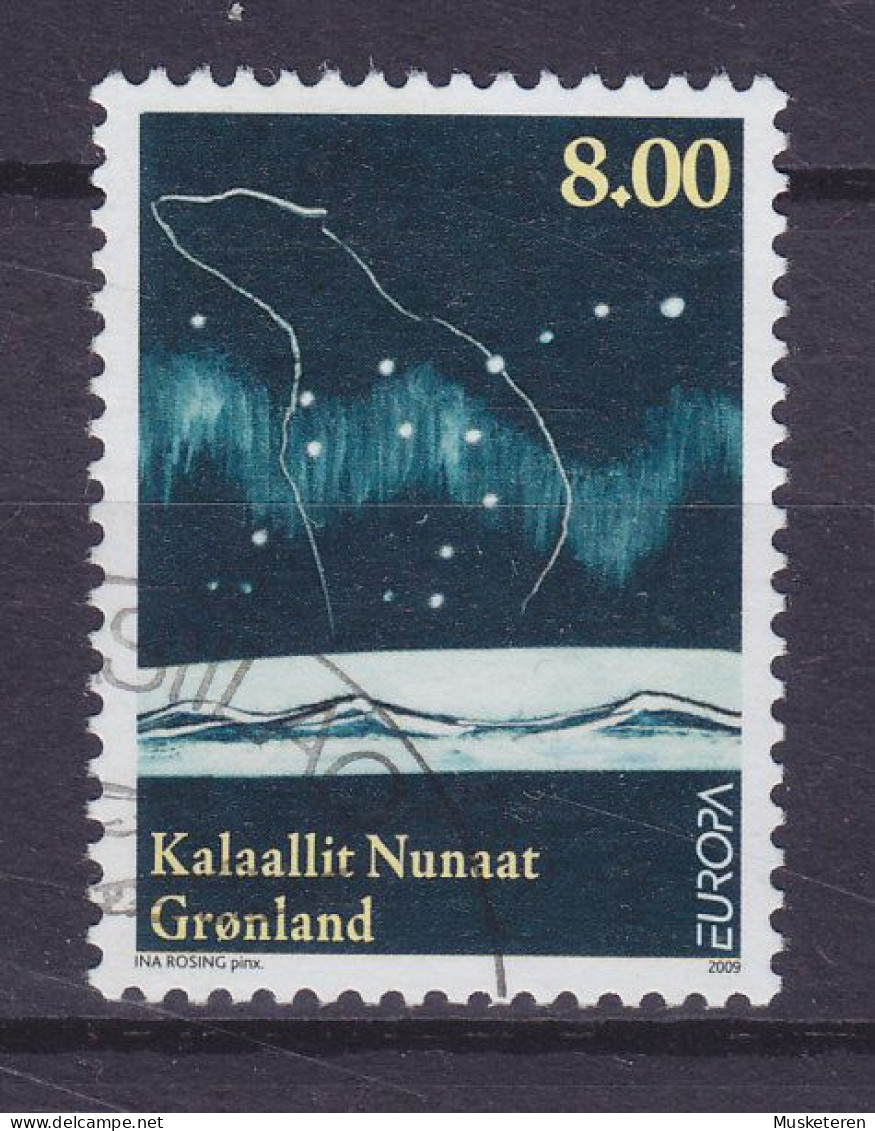 Greenland 2009 Mi. 526, 8.00 Kr. Europa CEPT Astronmie Sternbild Grosser Bär - Oblitérés