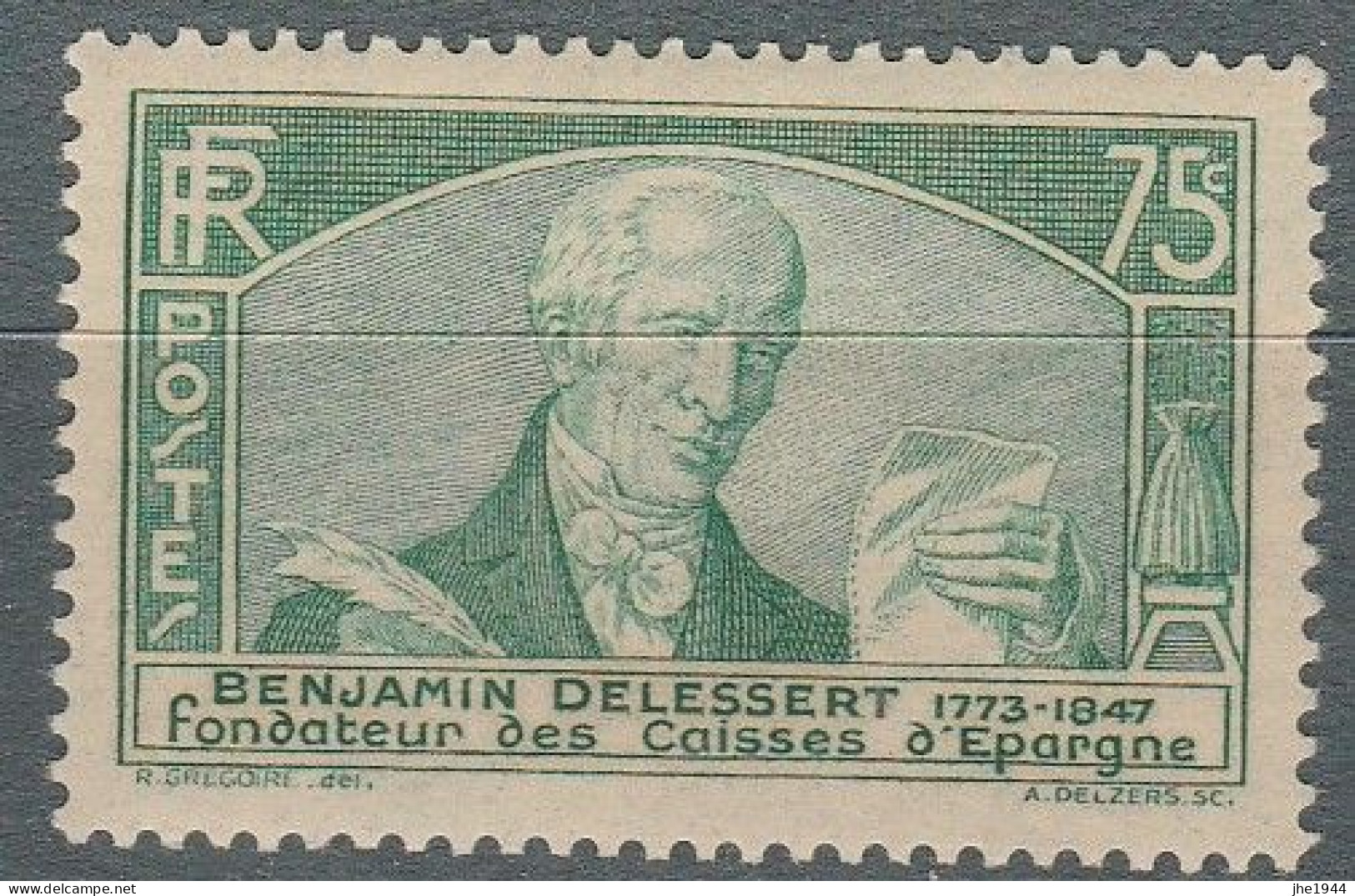 France N° 303 ** Congrés Intern. Caisses D'Epargne - Unused Stamps