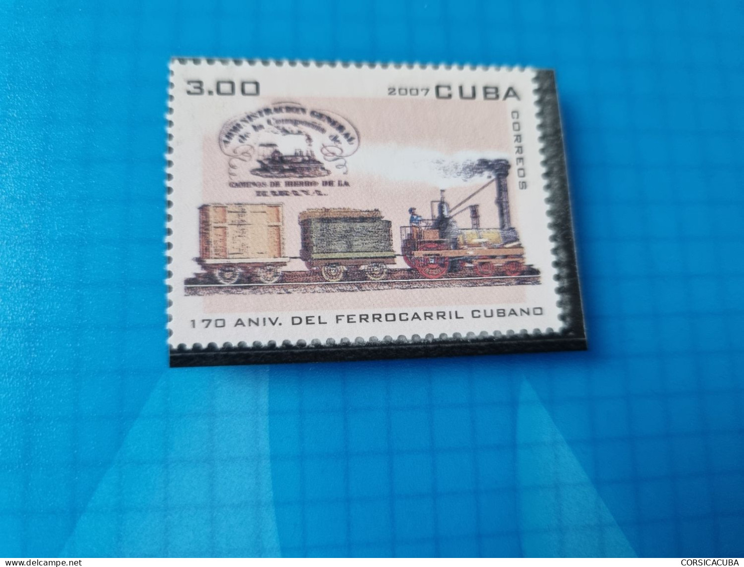 CUBA  NEUF  2007   ANI.  170  DEL  FERROCARRIL   CUBANO  //  PARFAIT  ETAT  //  1er  CHOIX  // - Unused Stamps