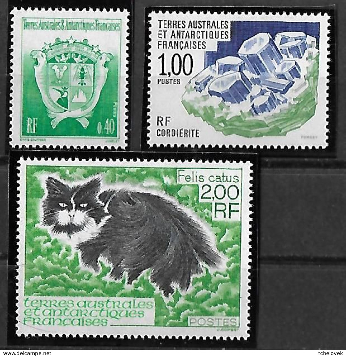 TAAF FSAT. Yt 187, 188, 189, 190, 191 & Yt 184-186 - Unused Stamps