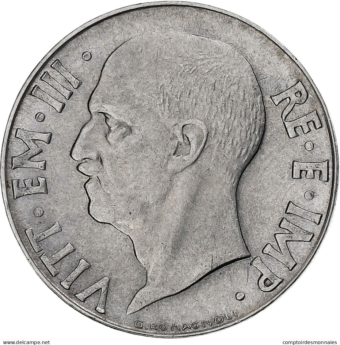 Italie, Vittorio Emanuele III, 20 Centesimi, 1941 / A. XIX, Rome, Acmonital - 1900-1946 : Víctor Emmanuel III & Umberto II