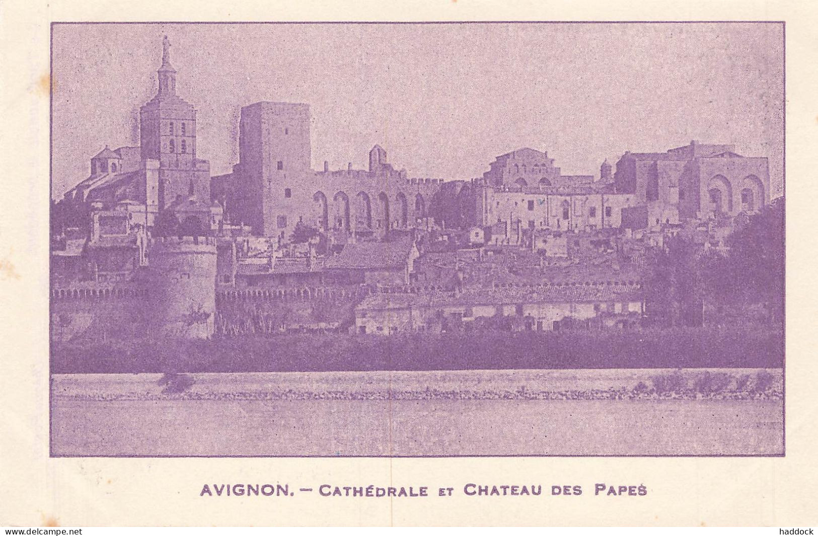 AVIGNON : CATHEDRALE ET CHATEAU DES PAPES - Avignon