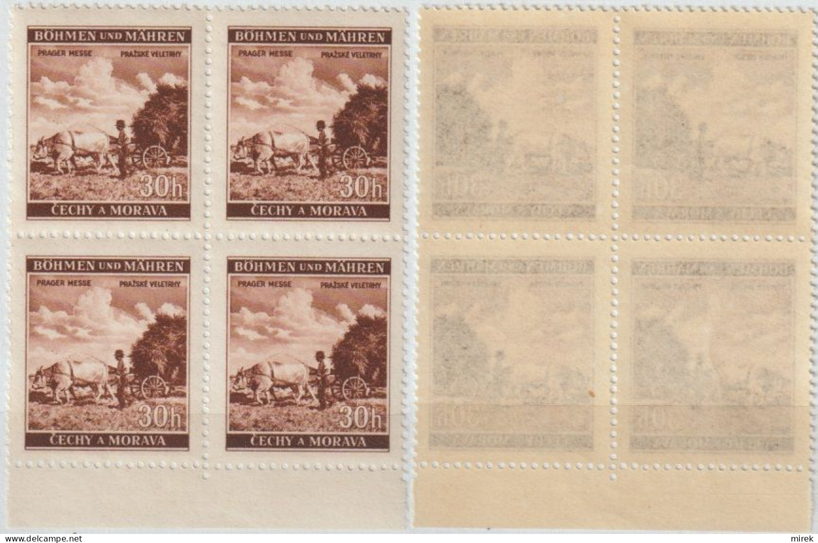 23/ Pof. 64, Translucent Paper - Unused Stamps