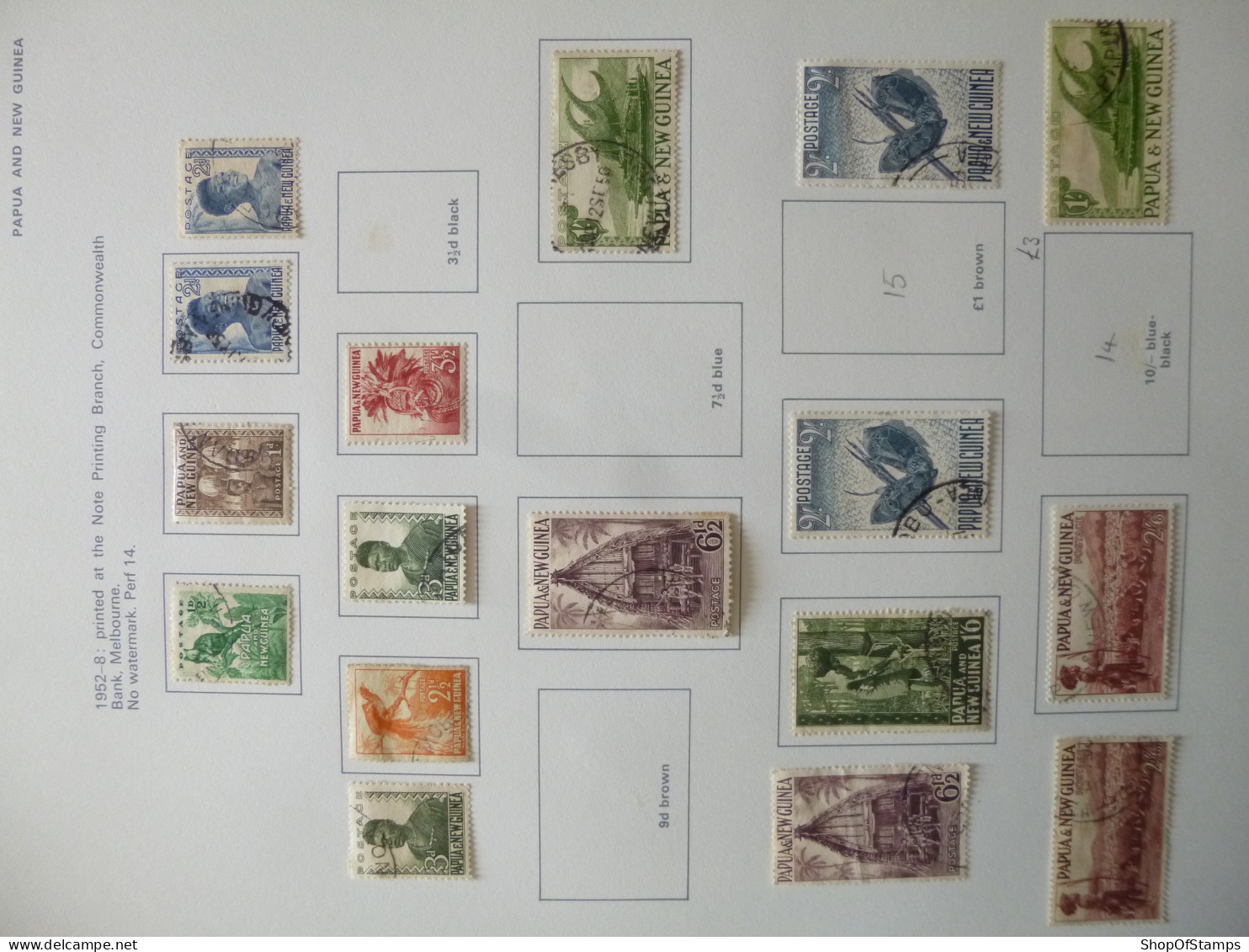 PAPUA NEW GUINEA SG 1/396 TOTAL 317 STAMPS [223 DIFFERENT 94 DUPLICATE] - Papua New Guinea