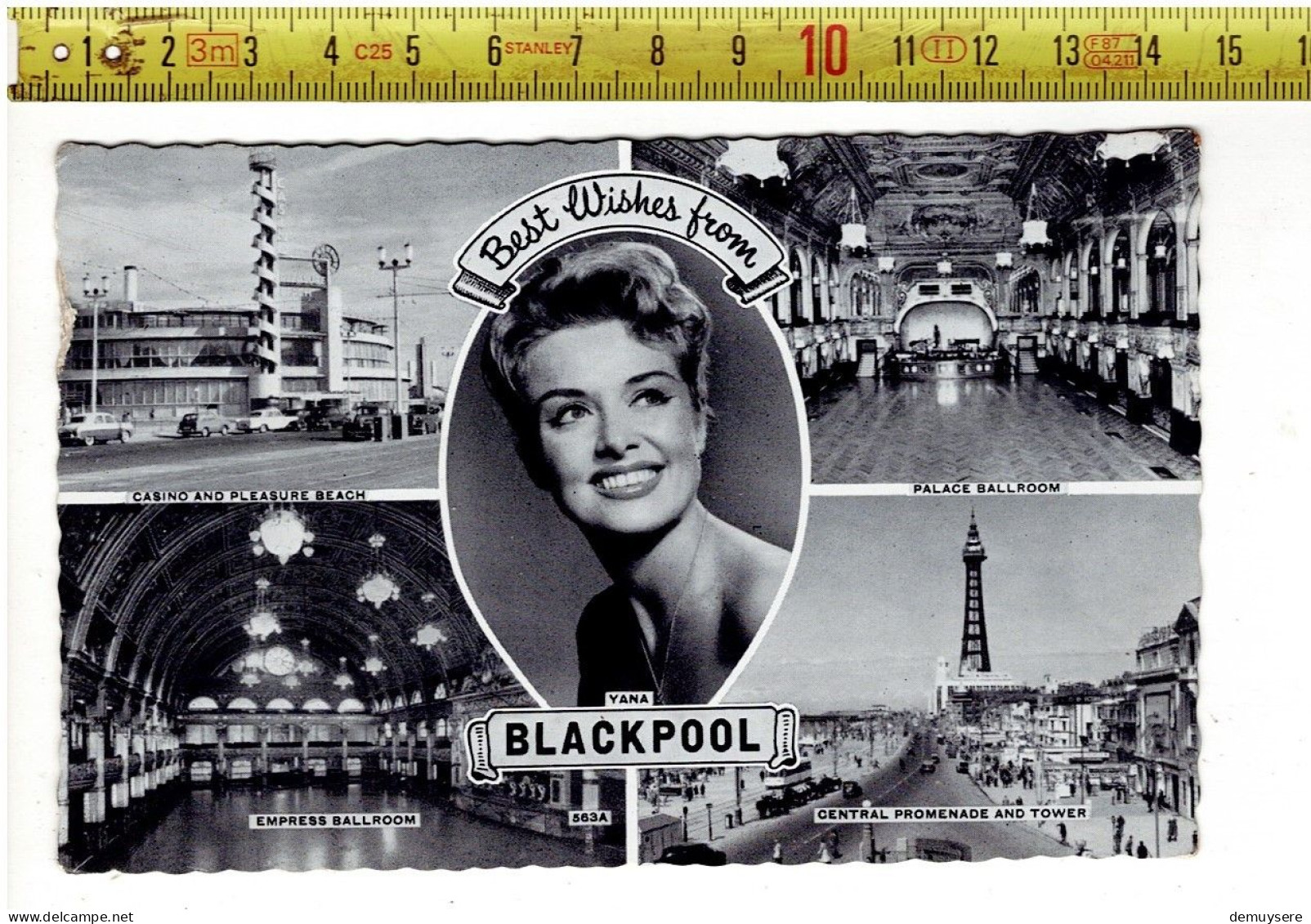 68010 - BEST WISHES FROM BLACKPOOL - Autres & Non Classés