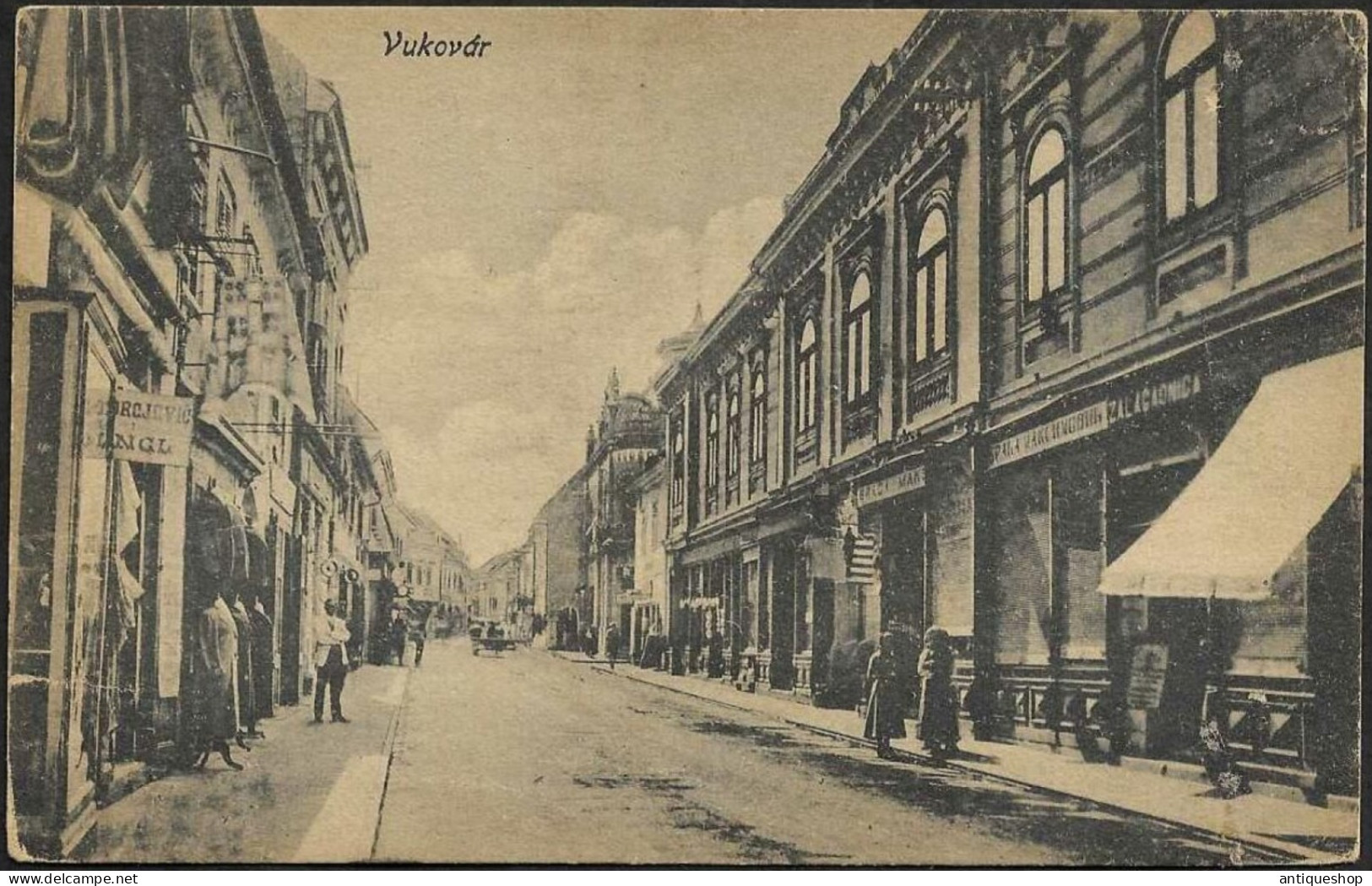 Croatia-----Vukovar-----old Postcard - Croacia