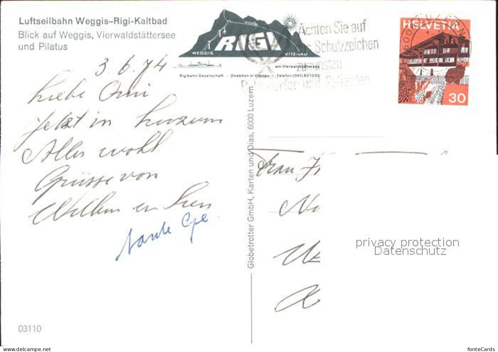 11907173 Weggis Vierwaldstaettersee Vierwaldstaettersee Pilatus Weggis-Rigi-Kalt - Otros & Sin Clasificación