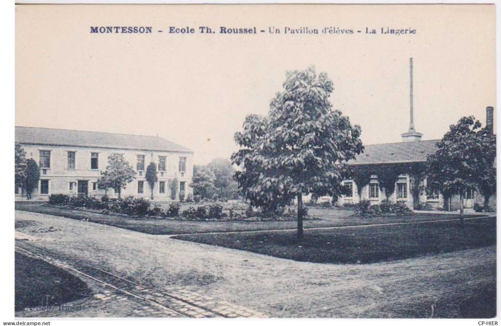 78 - MONTESSON - ECOLE TH. ROUSSEL - UN PAVILLON D'ELEVES - LA LINGERIE - Montesson