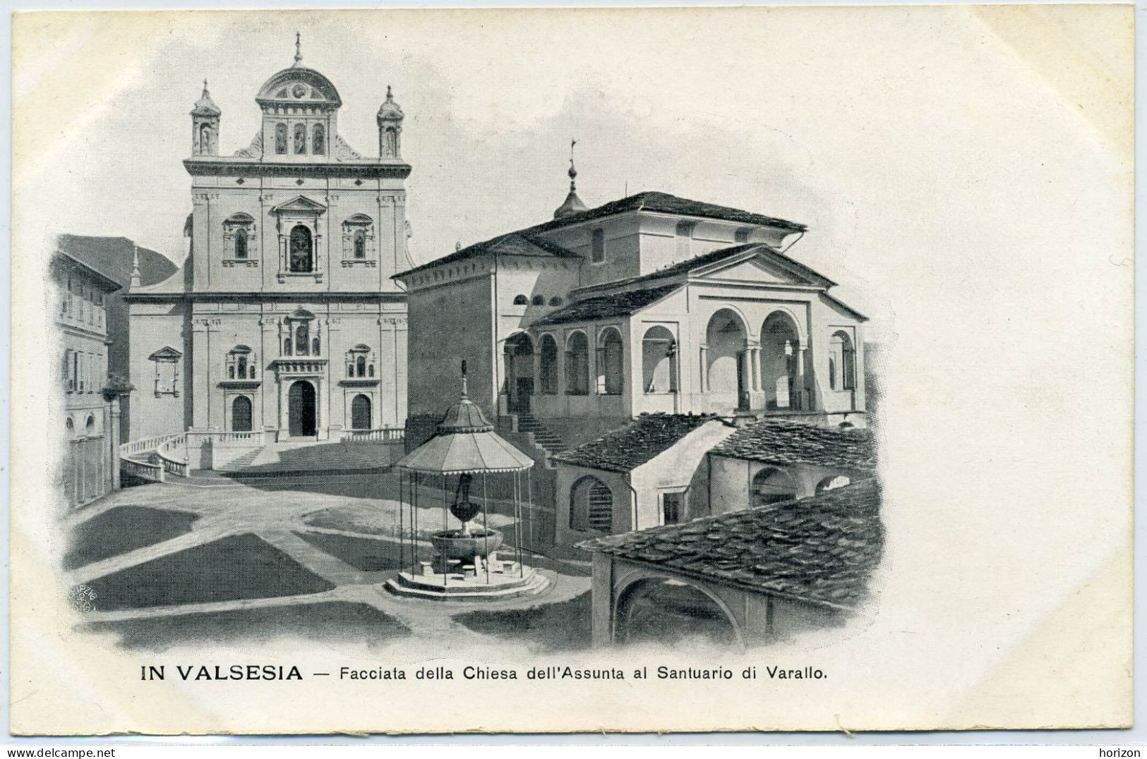 G.265  In Valsesia - Facciata Della Chiesa Dell'Assunta Al Santuario Di VARALLO - Other & Unclassified