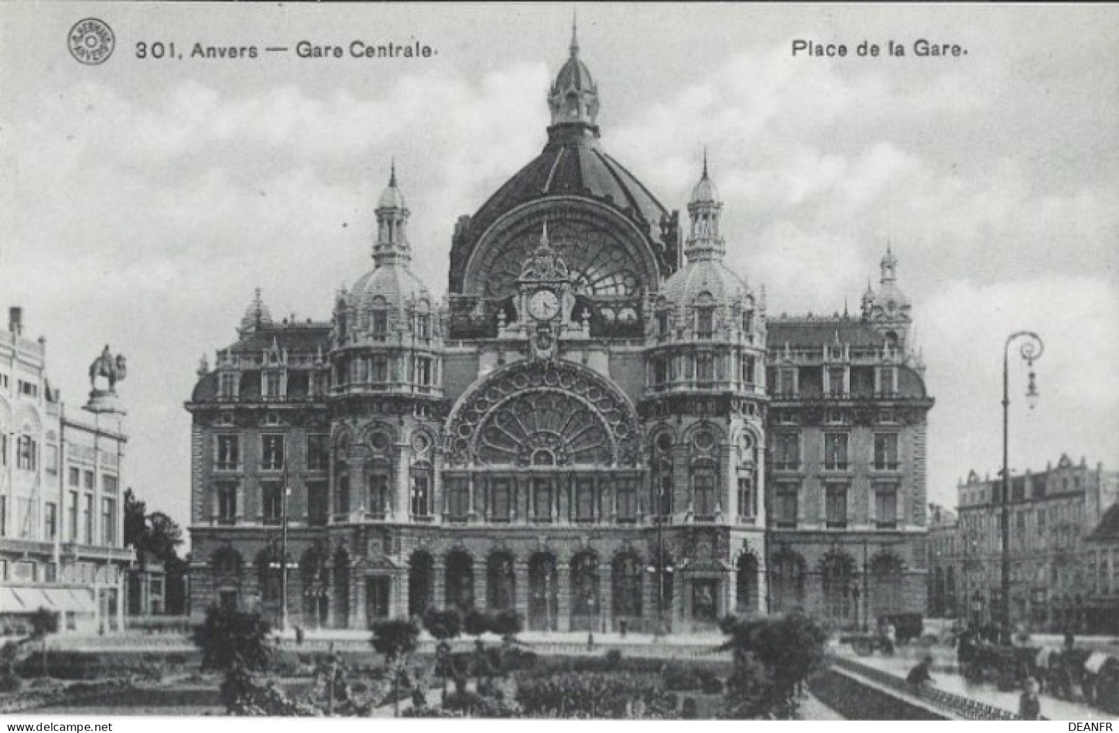 ANVERS : Gare Centrale - Place De La Gare. Carte Impeccable. - Antwerpen