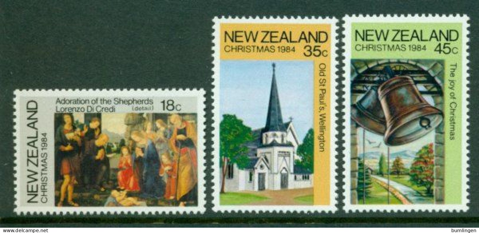 NEW ZEALAND 1984 Mi 900-11** Christmas [B944] - Christmas