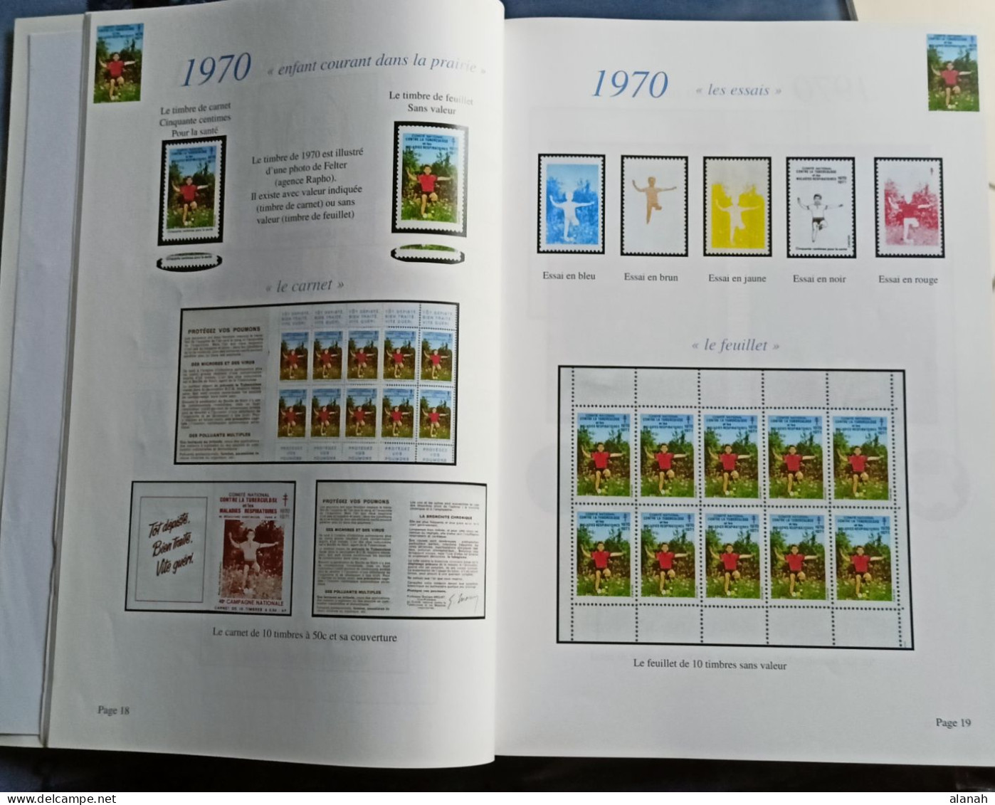 Catalogue COUTAN/STEFF Timbres Antituberculeux 1970-2015 - Catálogos De Casas De Ventas