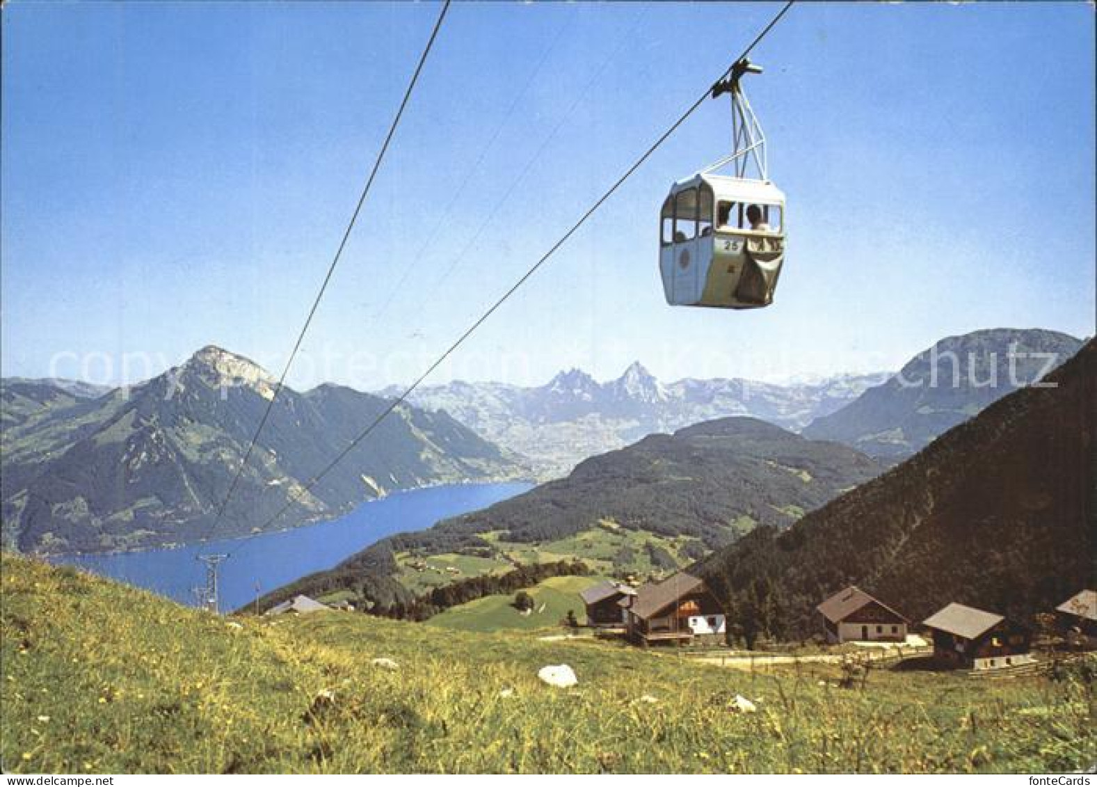 11905161 Emmetten Rinderbuehl Seilbahn Emmetten - Otros & Sin Clasificación