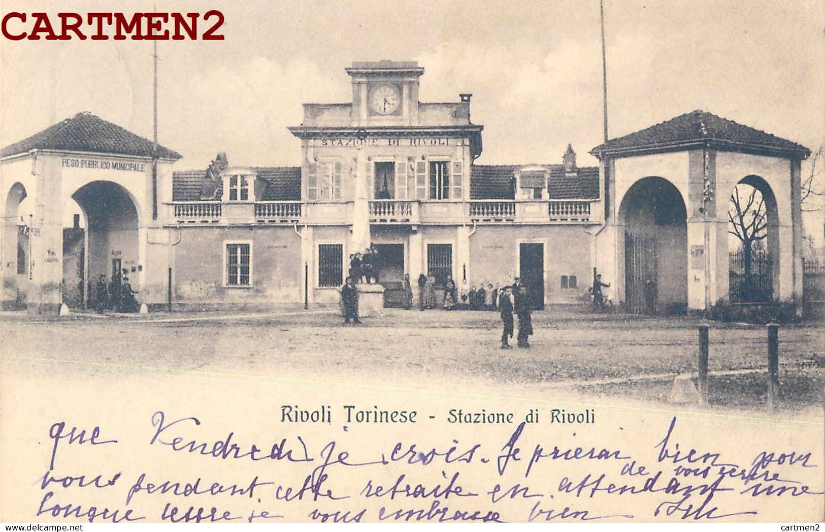 RIVOLI TORINESE STAZIONE DI RIVOLI PIEMONTE ITALIA  - Rivoli