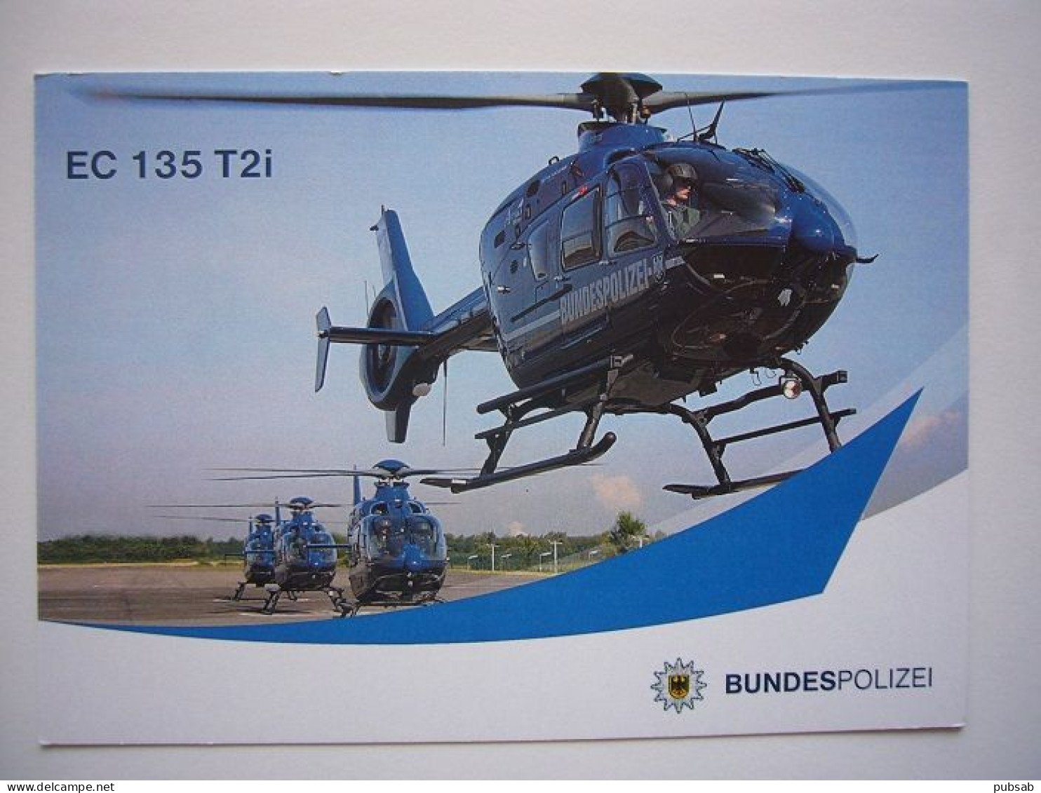 Avion / Airplane / BUNDESPOLIZEI / Eurocopter EC 135 T2i - Hubschrauber