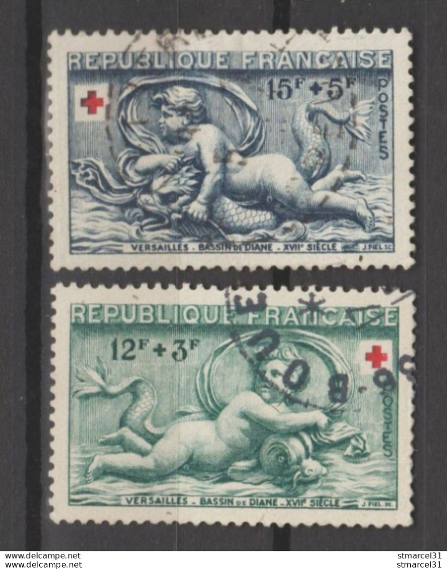 EN OBLITERATIONS De LUXE Paire N°937 à 938 TBE Cote 12€ - Used Stamps
