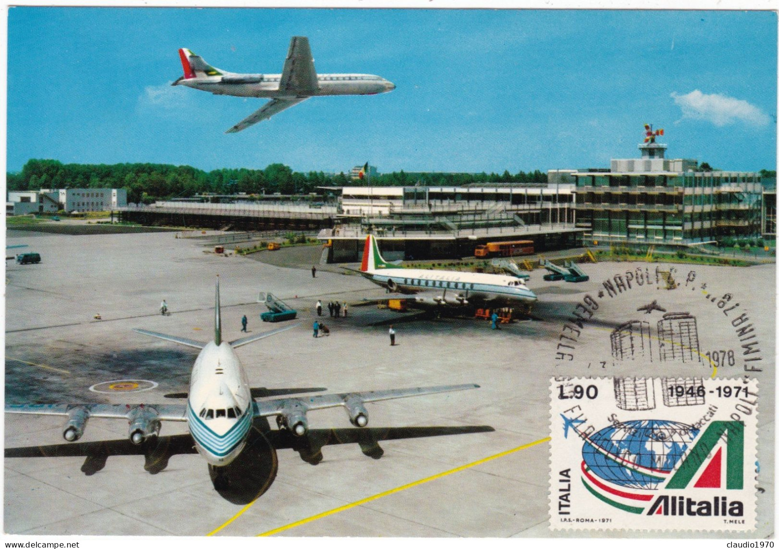 MILANO - FDC - CARTOLINA  - AEROPORTO FOLANINI - DI MILANO 1978 - ANNULLATA - Milano