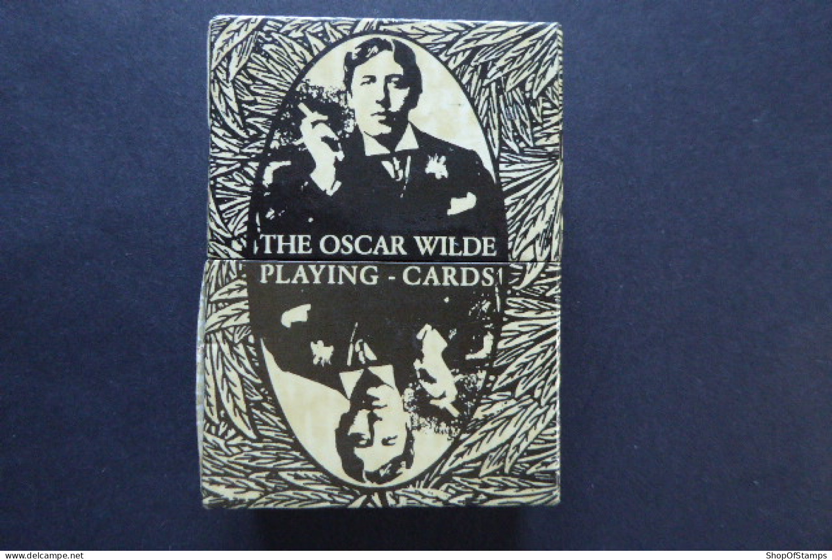 CARDS: OSCAR WILDE PLAYING CARDS BY RICHARD ELLMANN & R FANTO PACKED WITH CASE AND LEAFLET - Casinokaarten