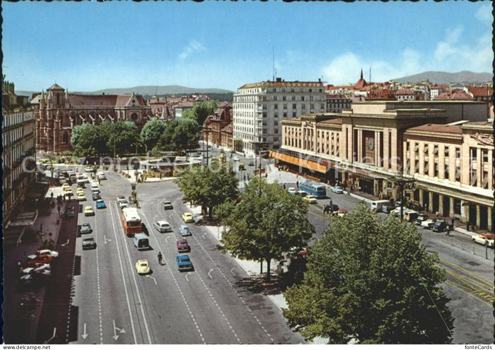 11904223 Geneve GE Place Et Gare Cornavin Geneve - Otros & Sin Clasificación