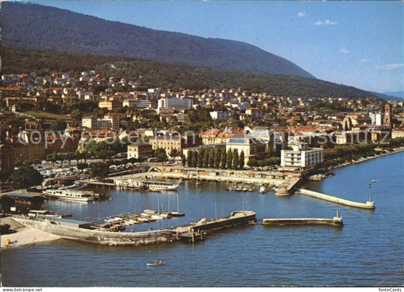 11904202 Neuchatel NE Vue Aerienne Du Port Neuchatel - Sonstige & Ohne Zuordnung