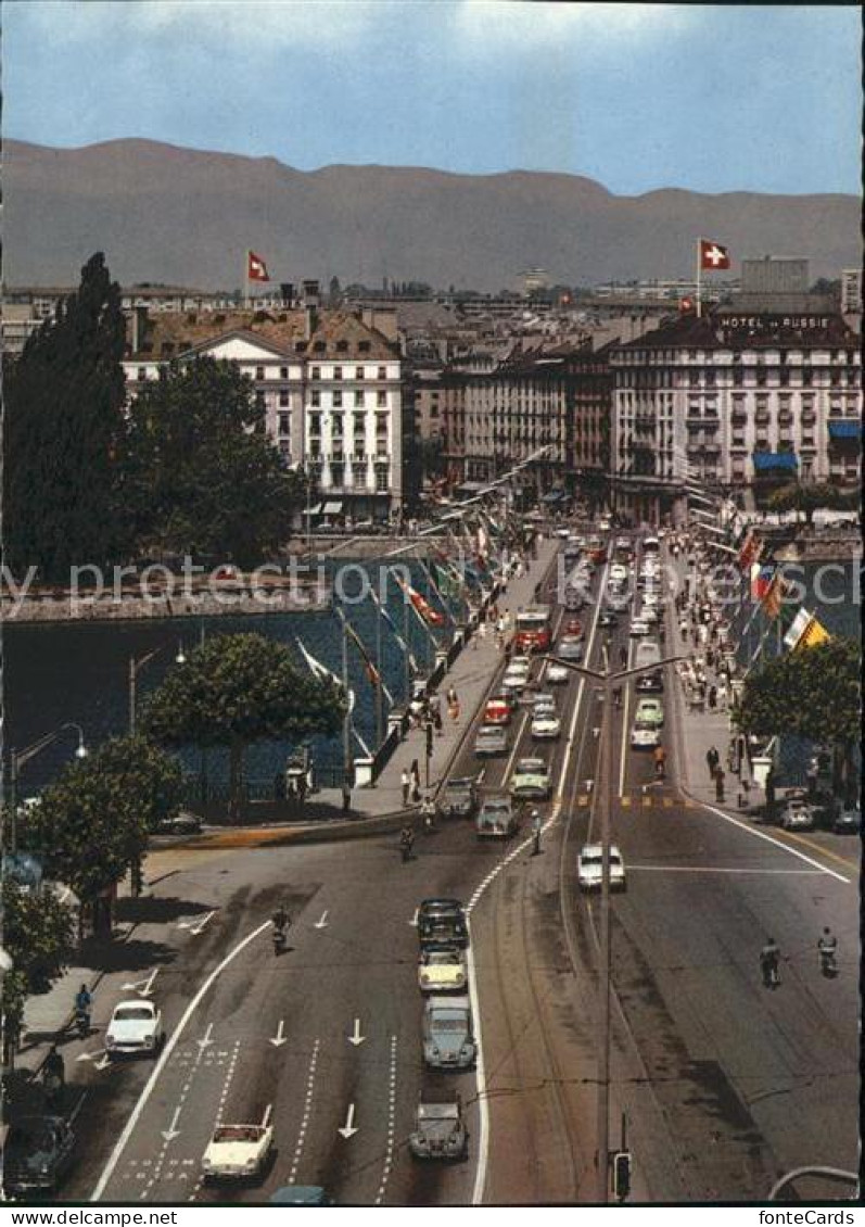 11904184 Geneve GE Le Pont Du Mont Blanc Geneve - Otros & Sin Clasificación